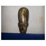 Green mineral Egyptian face