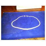 Trifari faux pearls in original box