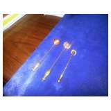 3 early stick pins