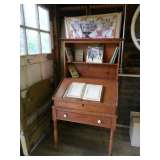 3 pc early pine clerk desk