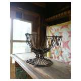 early iron egg basket