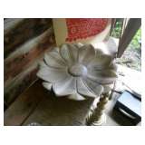 Alabaster Flower Dish