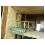 Early brass Bath Tub soap/sponge holder