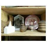 wood Carved eagle/ bird box etc