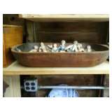 large wooden trencher