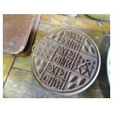 wooden butter mold