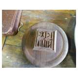 base of wood butter mold
