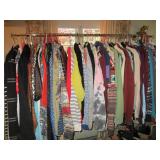 Cothes, shoes, linens, coats