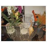 Garage and basement full of decor