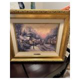 kinkade village christmas  con  Christmas Cottage VIII