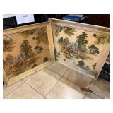 vtg quilted 3D deer 1967