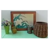 HCE017 Koa Frame with Print, Décor and More