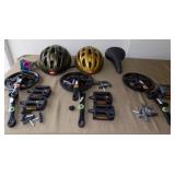 HCE038 Bicycle Supplies - Helmets, Bells, Crank & Pedal Set & More