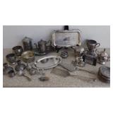 HCE048 Huge Silver and Pewter Assortment