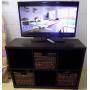 HCE061 Samsung LCD TV with Wooden Stand and Storage 