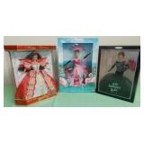 DDC007 More Special Edition Collectible Barbies New in Box