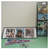 DDC010 Framed Baseball Prints, Tiger Woods UD Pen, Pro Bowl