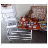 DDC033 Folding Step Stool, Table, Shoe Rack, Playing Cards & More!