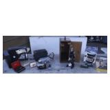 DDC073 Bausch & Lomb Microscope, Vintage Projector, Camcorders & More!