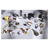 DDC084 Key Chains, Watches, Tins and More!