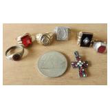 ADK045 Banff Canada Dollar Coin, Pendant and Rings