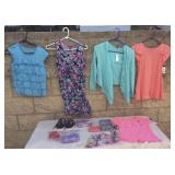 KEB004 Girls NWT Tops, Vans, Nail Kit, Sanrio Watches & More