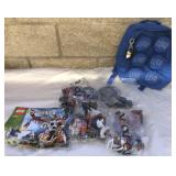 KEB009 Brand New Lego 7093 Castle & Lego Backpack