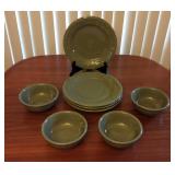 JYR020 Longaberger Pottery Dishware - Sage
