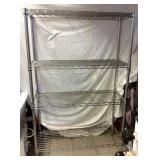 JYR026 Three-Tired Metal Storage Shelf Unit