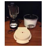 JYR027 Hitachi Food Steamer, Waffle Iron & Blender