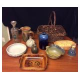 JYR028 Hand Made Ceramics, Basket & More