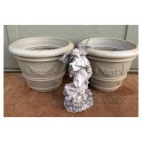 JYR036 Garden Angel, Grosfillex Planters