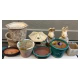 JYR051 Lawn Décor - Pots, Bunnies, Pagoda & More