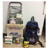 JYR054 Camping Supplies - Gas Cooker, Camel Bak & More