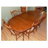 IET054 Wooden Dining Room Table and Chairs