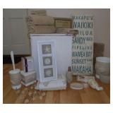 IET067 Cute Seaside Bathroom Accessories Set