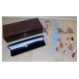 IET084 Seiko Watch and Costume Jewelry