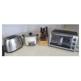 IET108 Black & Decker Toaster & Hitachi Rice Cooker