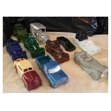 JHA009 Vintage Collectible Avon Glass Car Decanters #1