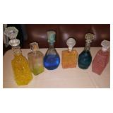 JHA013 Vintage Glass Liquor Decanters Spirits, Whiskey, Scotch #1