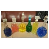 JHA014 Vintage Glass Bottle Liquor Decanters Spirits #2