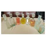 JHA016 Vintage Glass Bottle Liquor Decanters Spirits #4