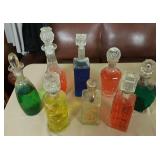 JHA017 Vintage Glass Bottle Liquor Decanters Spirits #5