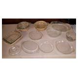 JHA035 Rare Vintage Ribbed Pyrex, Glassbake and More
