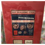 GY034 Genuine Tyrone Power & Alice Faye Autographs 