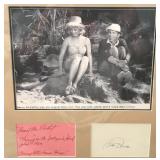 GY038 Bob Denver & Nancy McCarthy Autographs