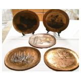 RK017 Vintage Natale Bronze Plates - Limited Editions, Numbered