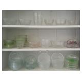 APC134 Vintage Pyrex, Glass/Crystal Cut Glass Bowls & More