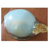 HPT009 Vintage Salviati Murano Art Glass Turtle Figurine Paperweight