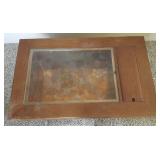 HPT011 Vintage Japanese Copper Lined Hibachi